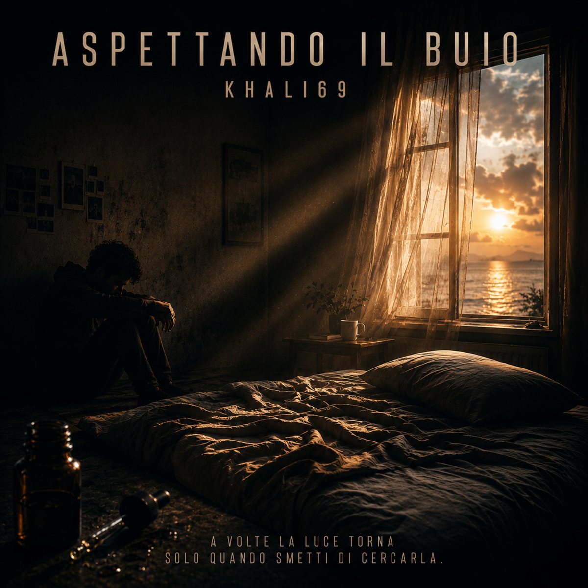 Copertina di Aspettando il buio, Khali69